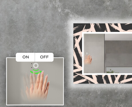 Dekorspeil Med Belysning LED Til Stuen - Lines #5