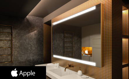 SMART Speil med lys LED L47 Apple